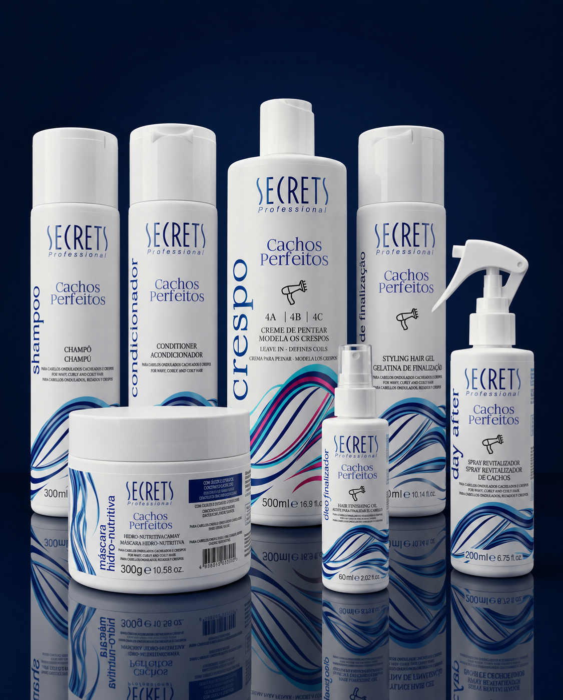 Super Kit Cachos Perfeitos 4ABC - Secrets Professional