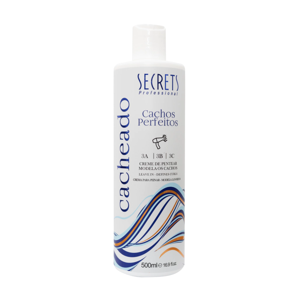 Creme de Pentear Cacheado 500ml Cachos Perfeitos - Secrets Professional