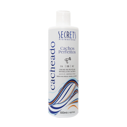 Creme de Pentear Cacheado 500ml Cachos Perfeitos - Secrets Professional
