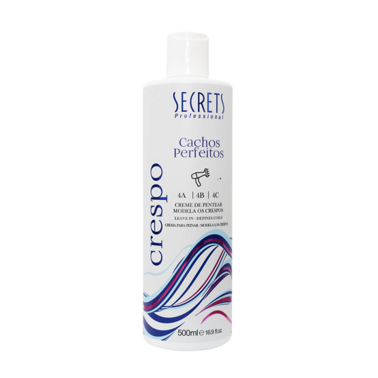 Creme de Pentear Crespo 500ml Cachos Perfeitos - Secrets Professional