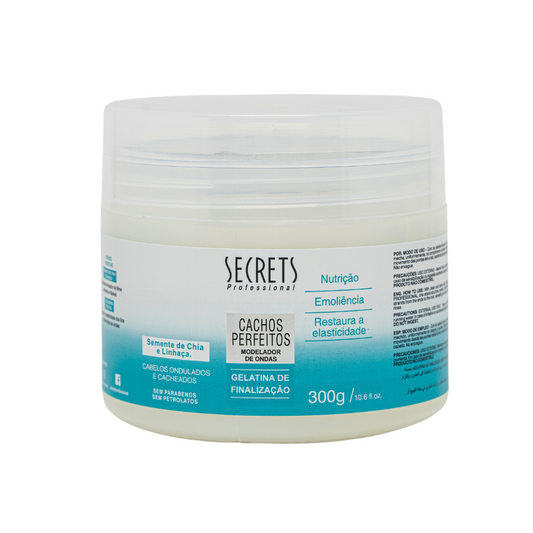 Gelatina de Finalização 300ml Cachos Perfeitos - Secrets Professional