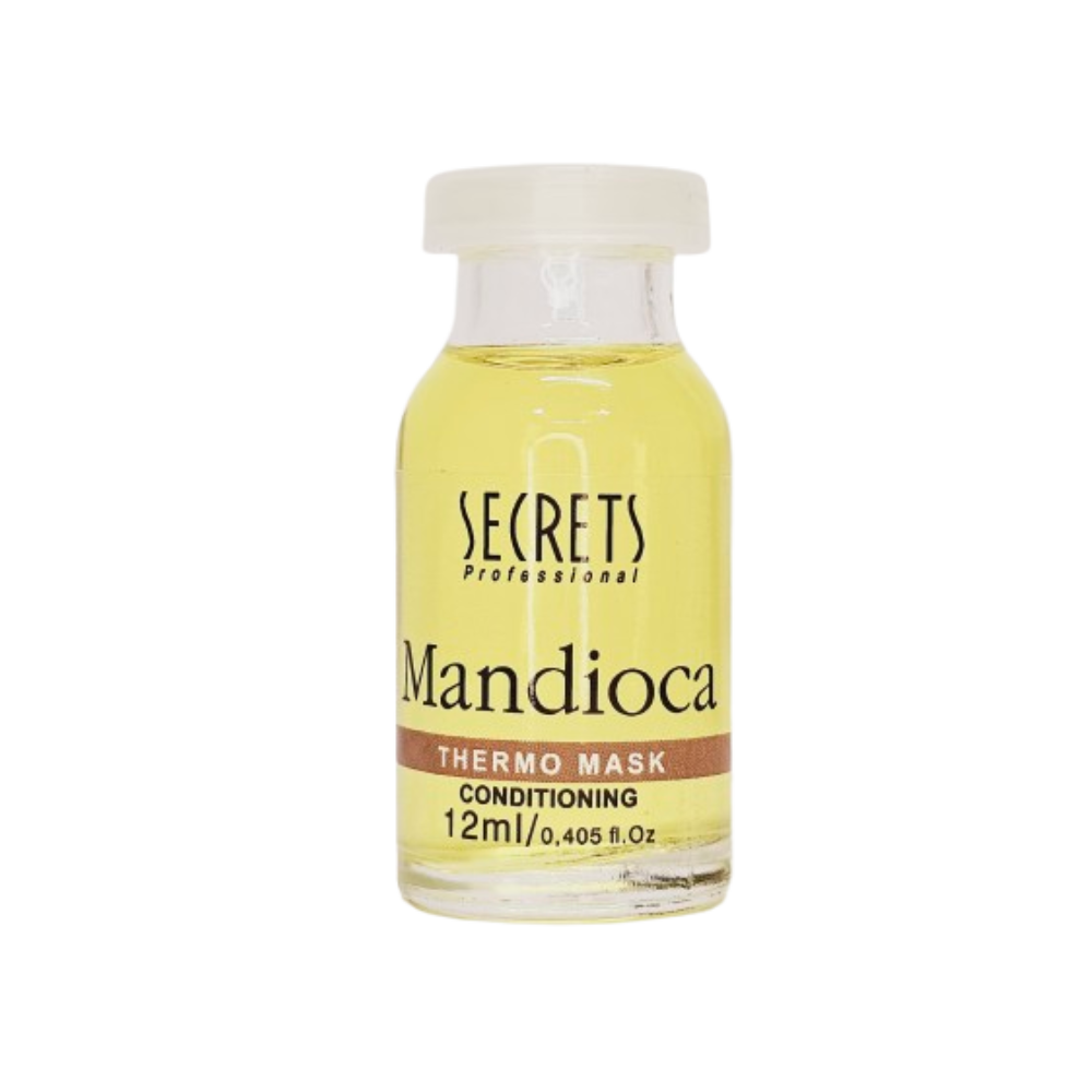 Ampola Autoaquecida Mandioca Ampola de Nutrição 12ml - Secrets Professional