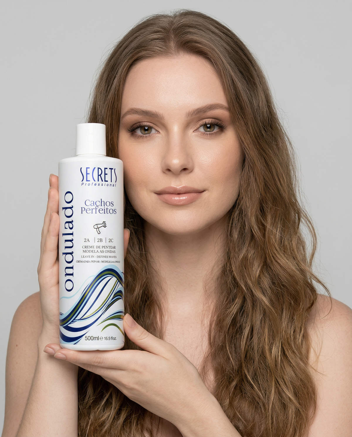 Creme de Pentear Ondulado 500ml Cachos Perfeitos - Secrets Professional