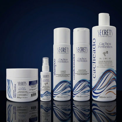 Kit Cronograma de Definição Cachos Perfeitos 3ABC - Secrets Professional