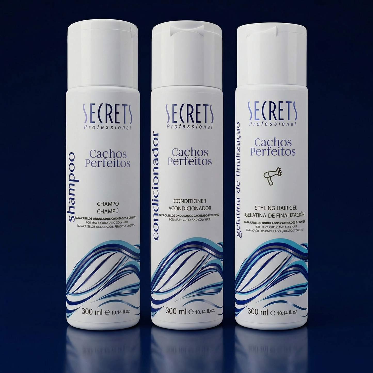 Kit Básico Cachos Perfeitos - Secrets Professional