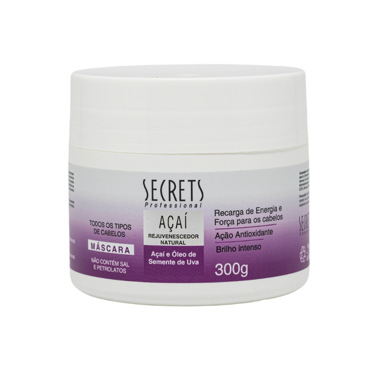 Máscara 300g Açaí - Secrets Professional