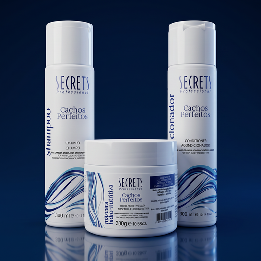 Kit Essencial Cachos Perfeitos - Secrets Professional