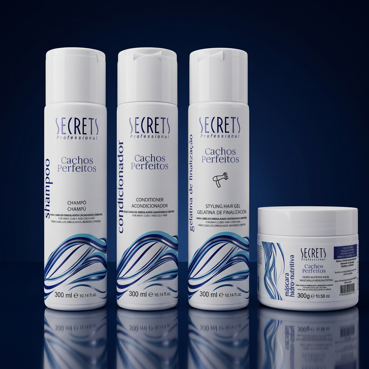 Kit Nutrição & Forma Cachos Perfeitos - Secrets Professional