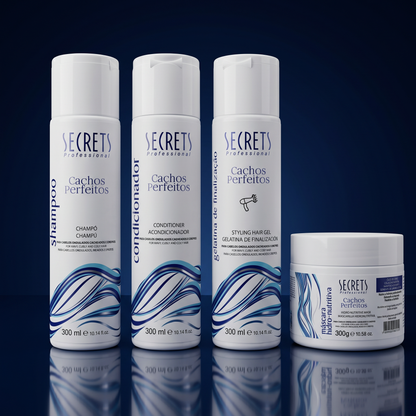 Kit Nutrição & Forma Cachos Perfeitos - Secrets Professional