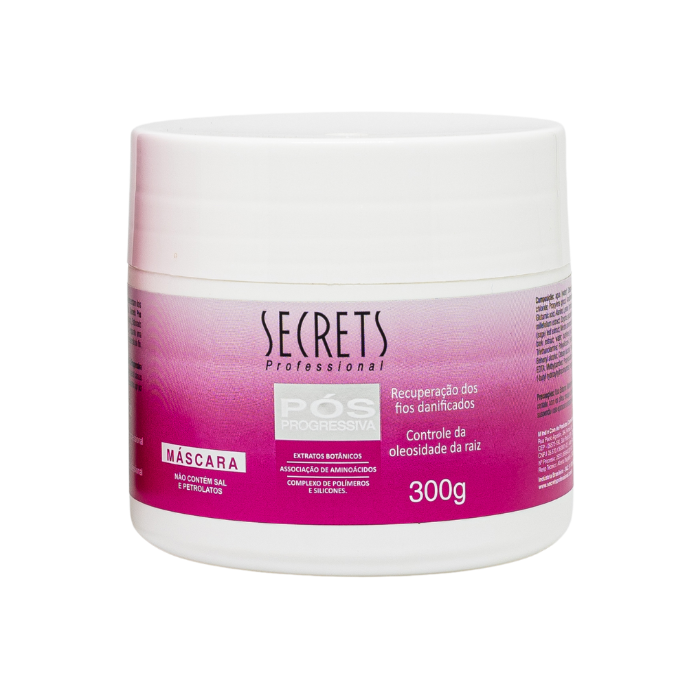 Máscara 300g Pós Progressiva - Secrets Professional